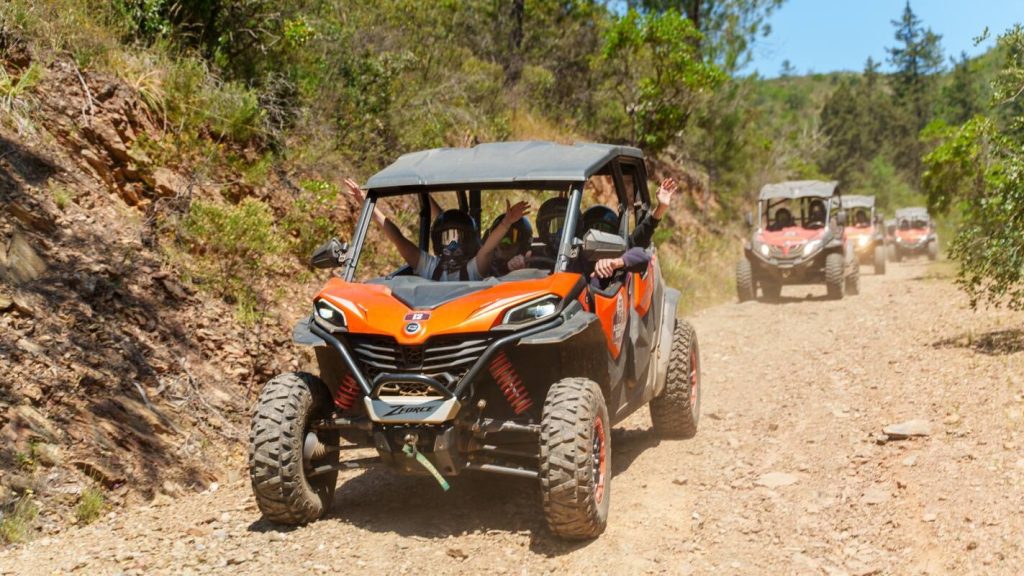 Buggy tour on an off-road trail through the Algarve countryside near Loulé