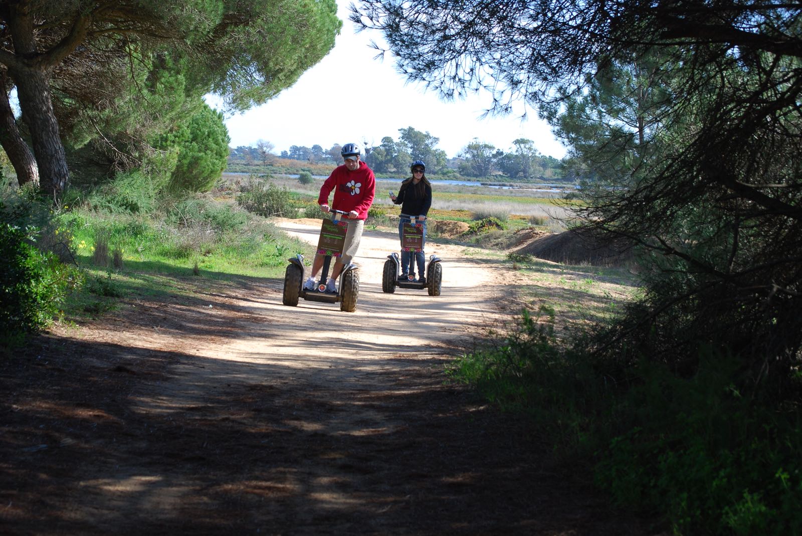 Guided Segway tour through the natural landscapes of Ria Formosa