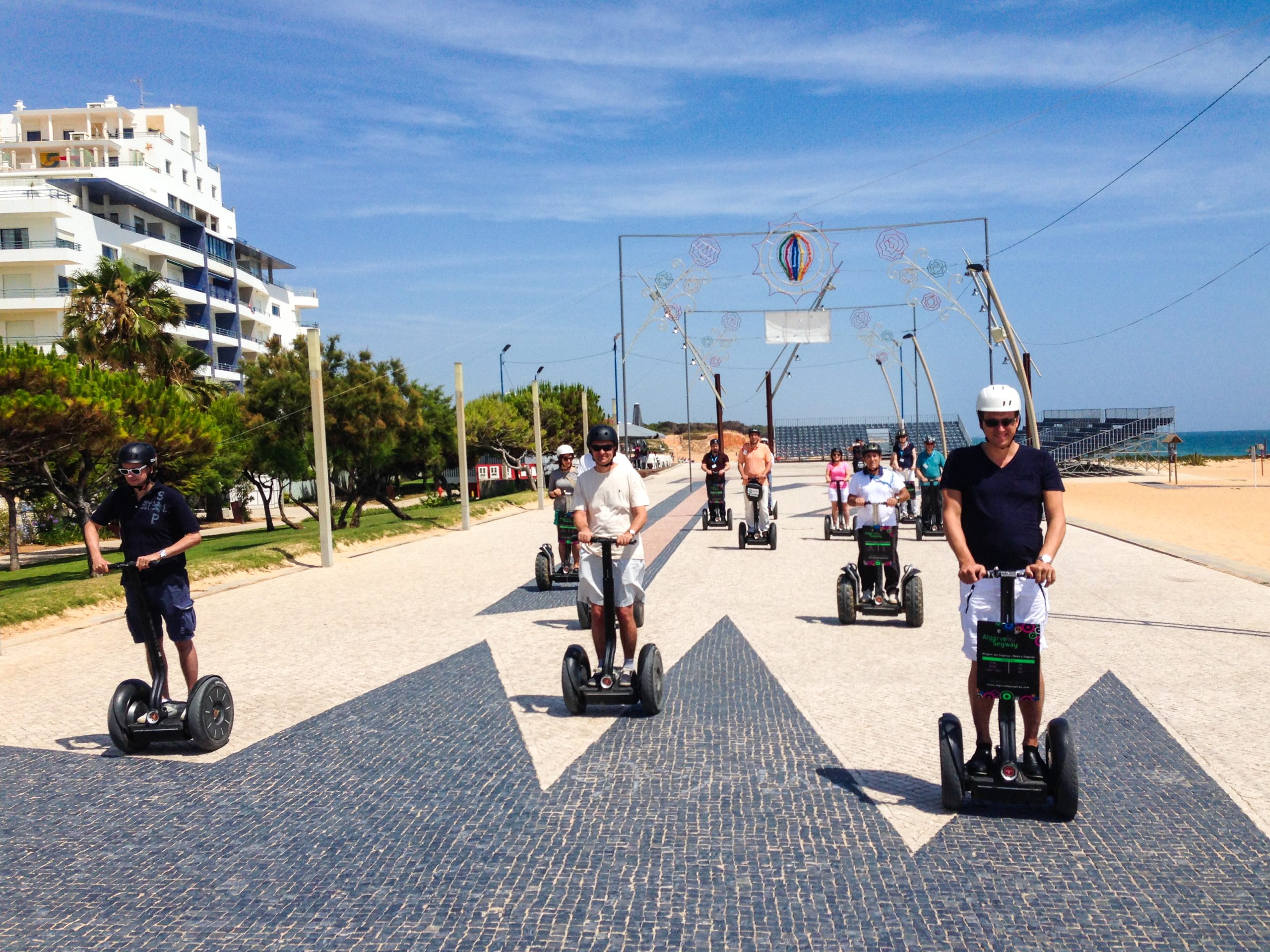 Guided Segway tour along the coast between Vilamoura and Quarteira